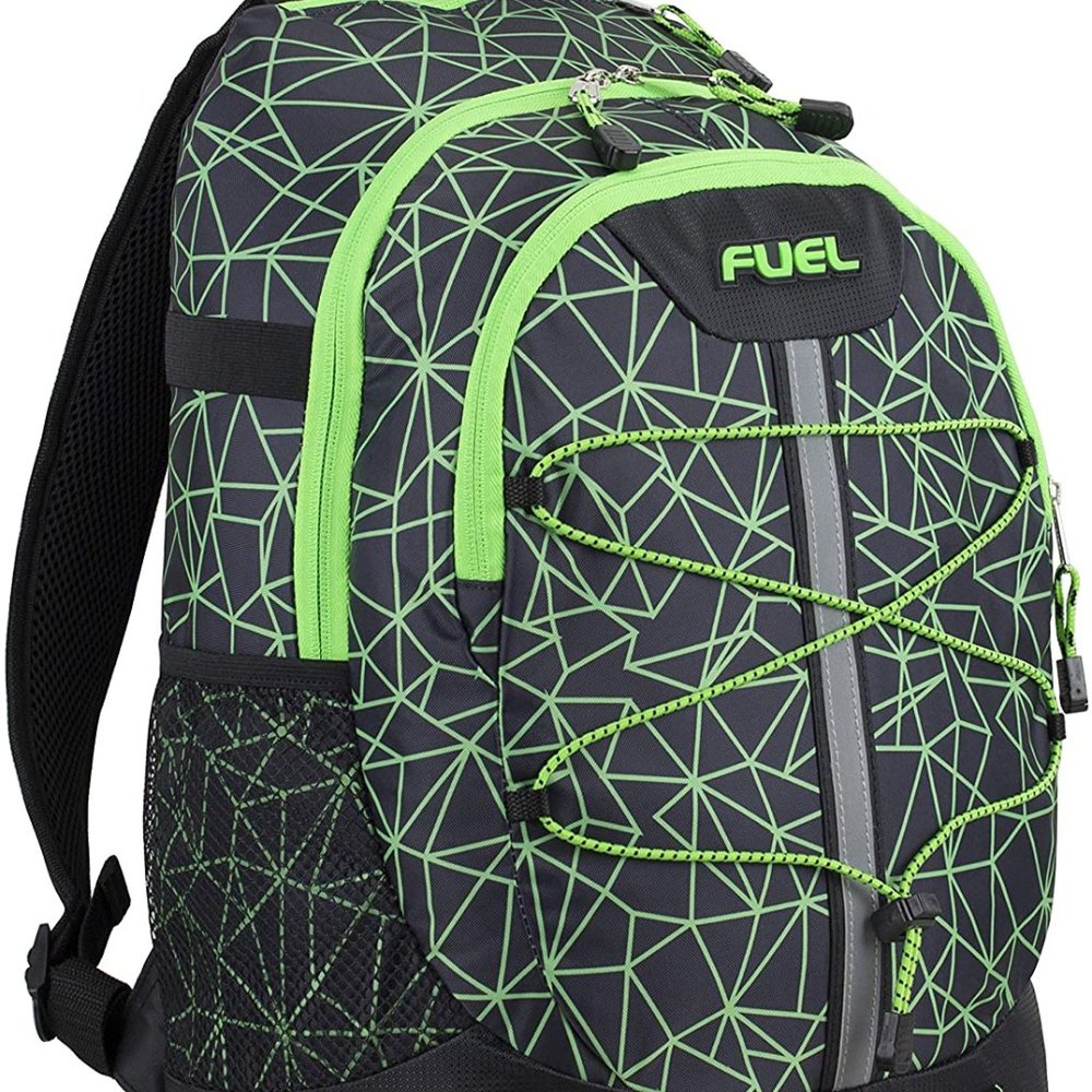 Fuel Backpack brand new with tags green and black back to school ready